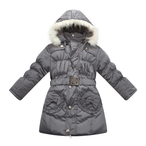 bebe Girls Big Blk Long Puffer bebe Girls Big Blk Long Puffer